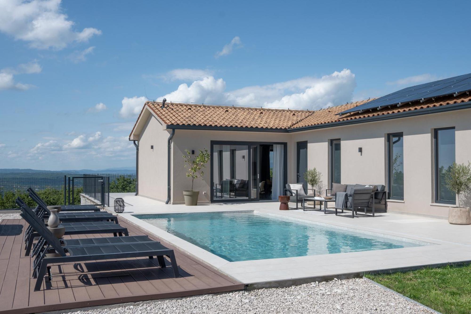 Villa Tonka With Jacuzzi Sauna And Private Pool Labin  Dış mekan fotoğraf