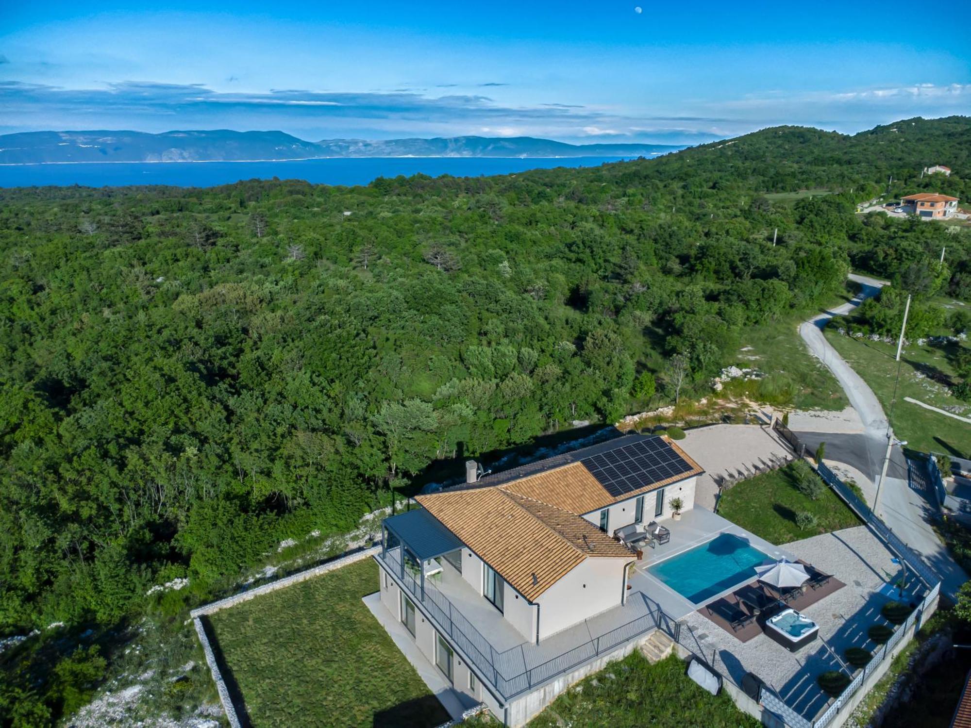 Villa Tonka With Jacuzzi Sauna And Private Pool Labin  Dış mekan fotoğraf